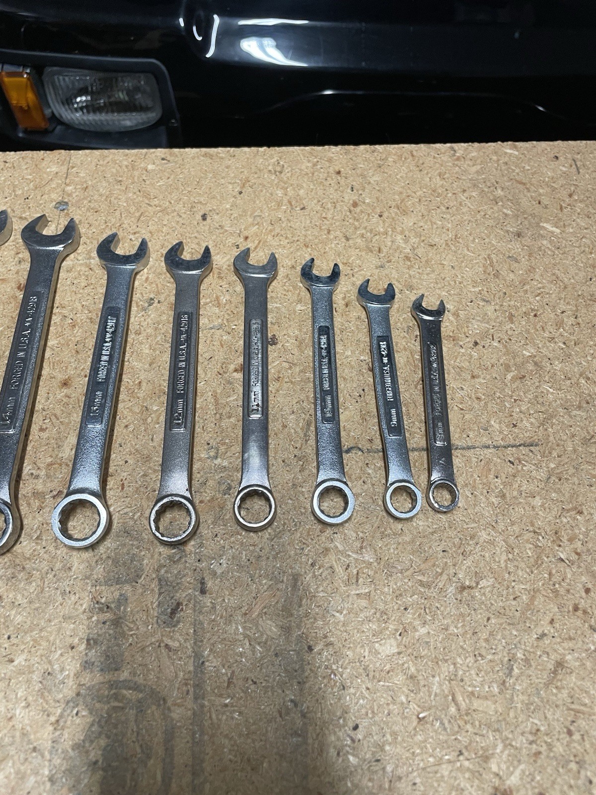 Craftsman USA 20 pc SAE Metric Combination Wrench Sets. Mostly VV 18-8mm 1”-5/16
