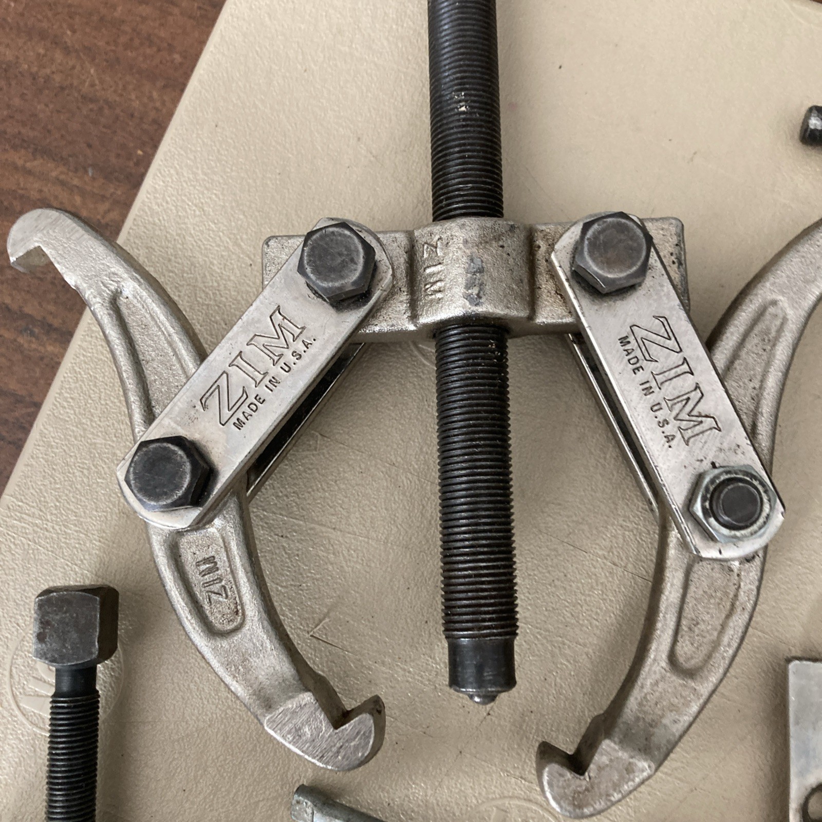 Vintage Mechanics Tool Lot Zim Craftsman Pullers Steering Wheel Harmonic balance