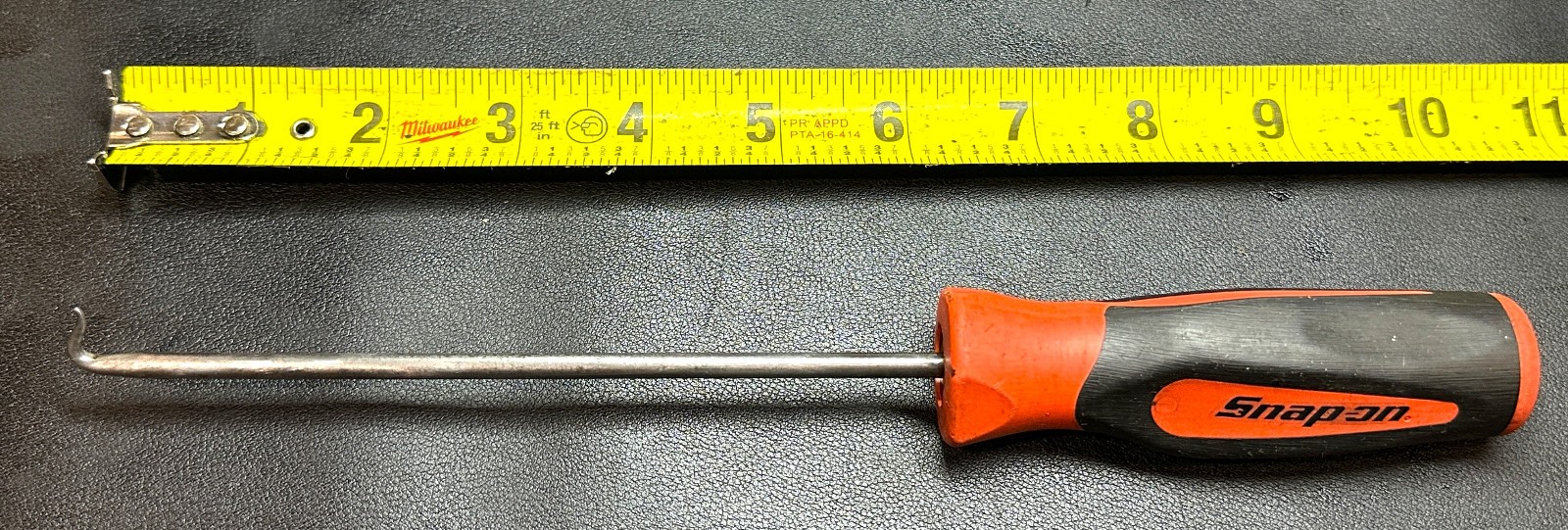 SNAP ON SGL6ASH45B 10.25″ Instinct® Long Heavy-Duty 45º Hook Pick (Red) USA