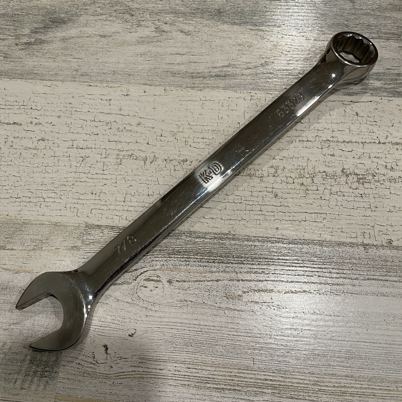 KD Tools 63328 Hi Polish 7/8″ Combination Wrench 12 Point Made in USA