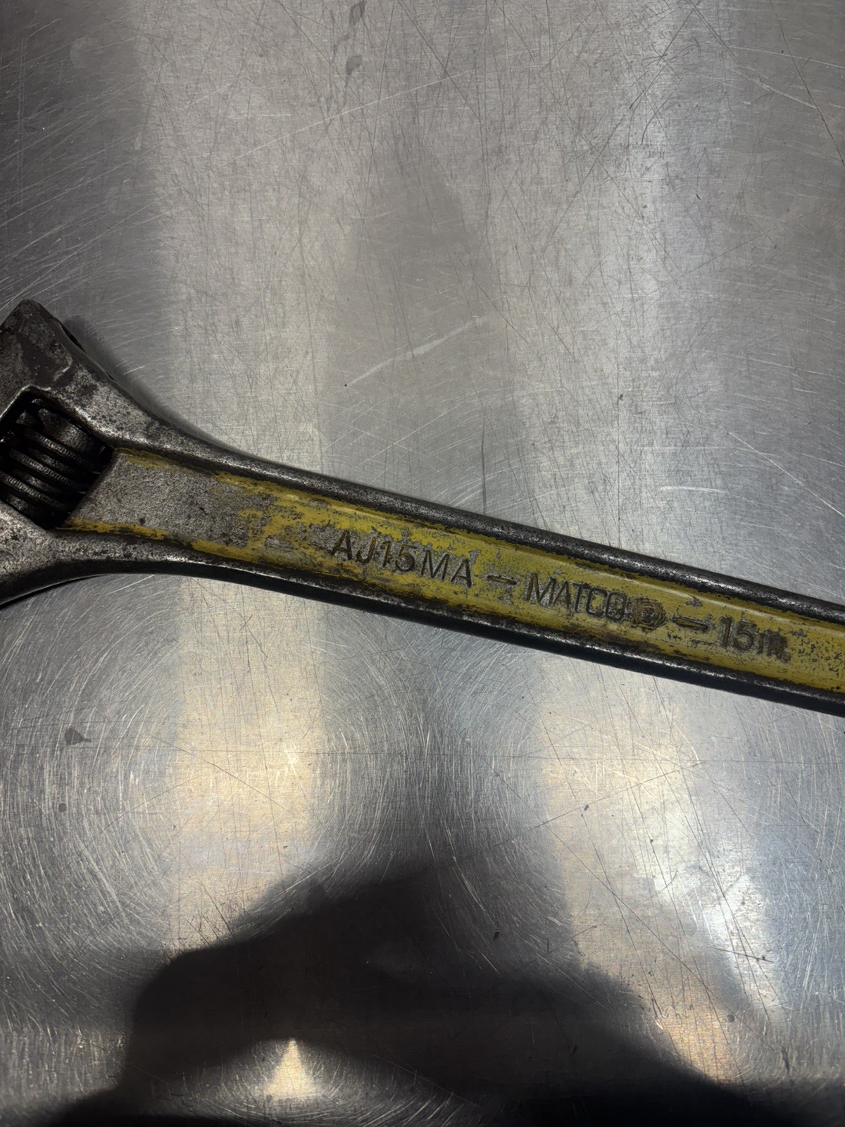 MATCO – 15” Adjustable Wrench AJ15MA heavy duty tapered handle ￼
