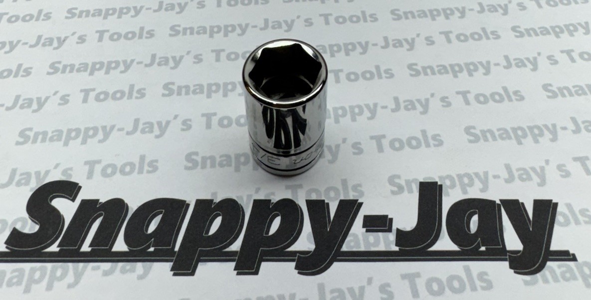 Snap-on Tools USA NEW 1/2″ Drive 3/4″ SAE 6 Point Shallow Chrome Socket TW241