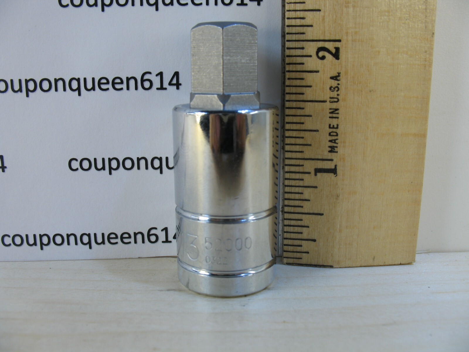 KOBALT 52000-0322, 1/2″ Drive Hex Bit Socket H13mm – Brand New
