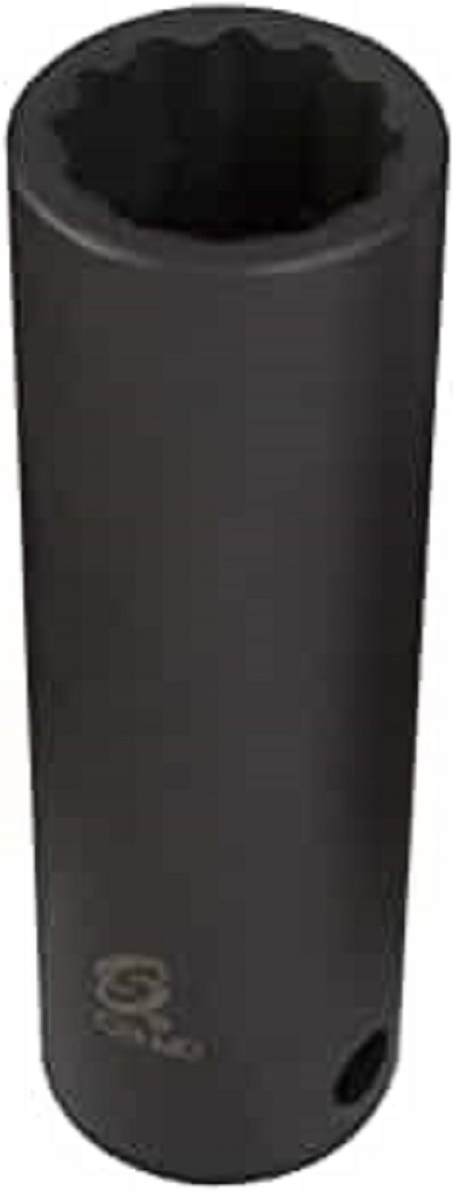 Sunex 267219 19mm 1/2″ Drive 12 Point Deep Impact Socket Metric Tools 12pt MM