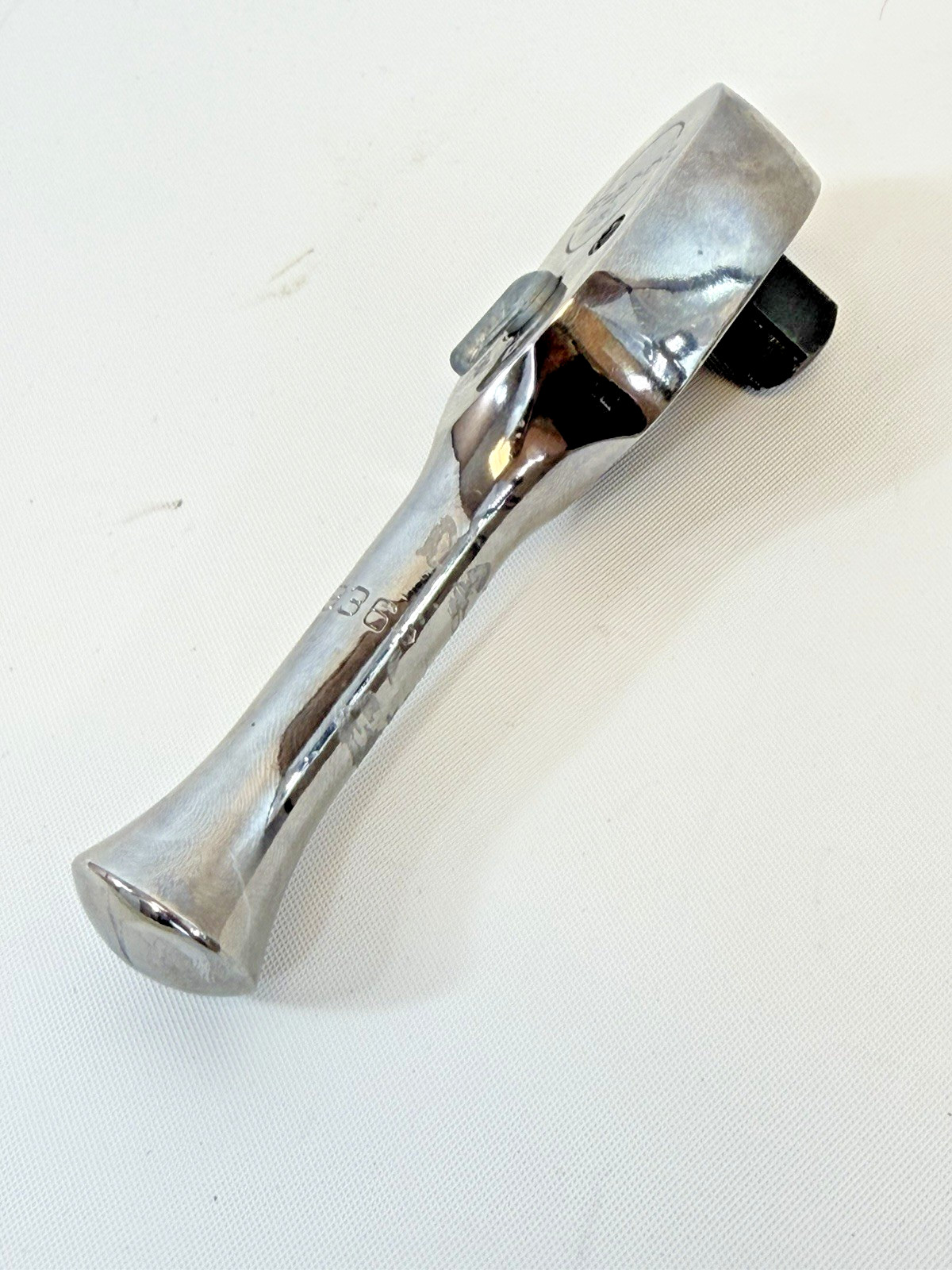 Snap On 3/8″ FK936 Drive Stubby Chrome Ratchet – FAST SHIPPING