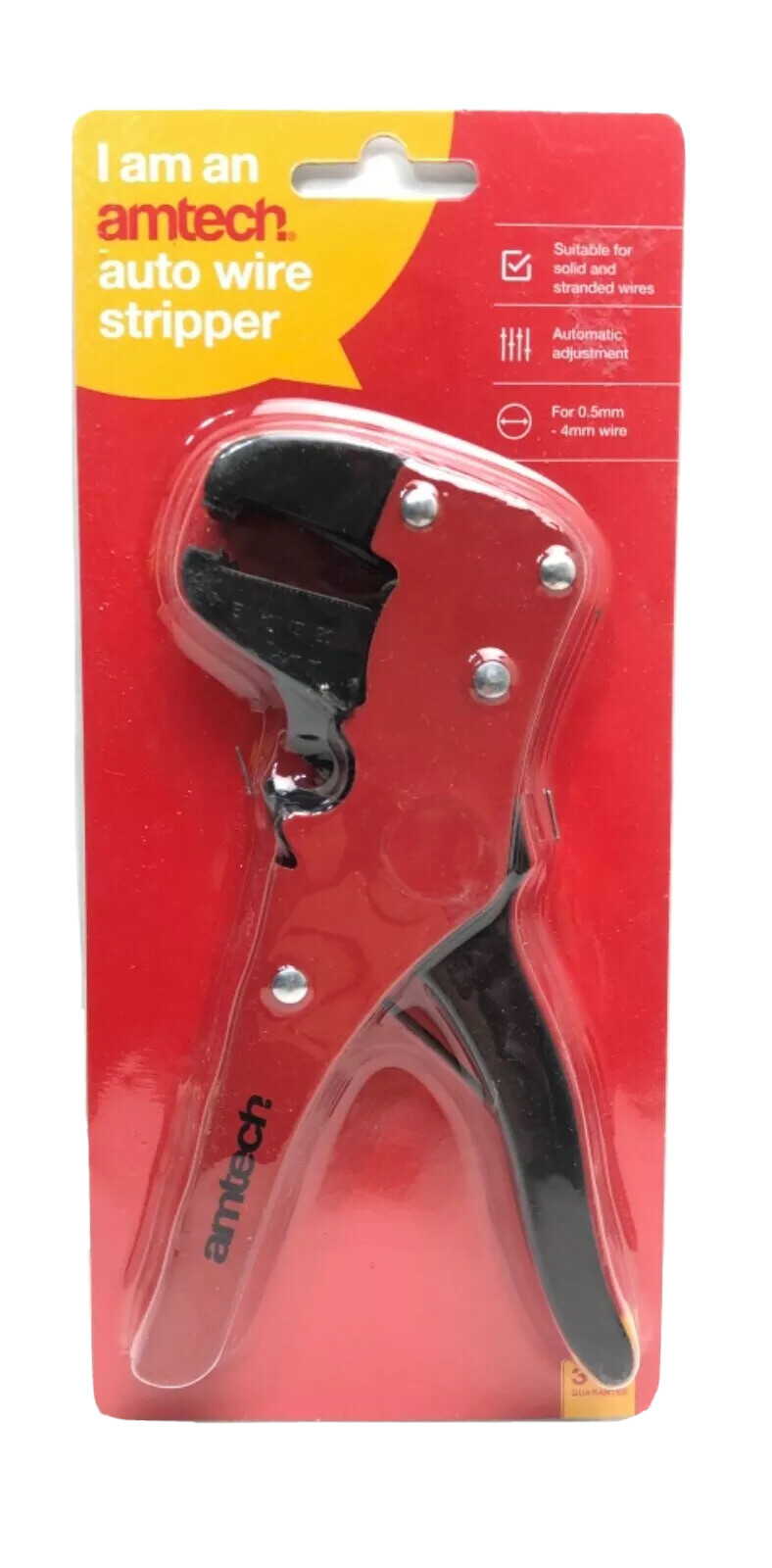Automatic Auto Wire Stripper Cable Cutter Self Adjusting Garage Hand Tool Am Tec