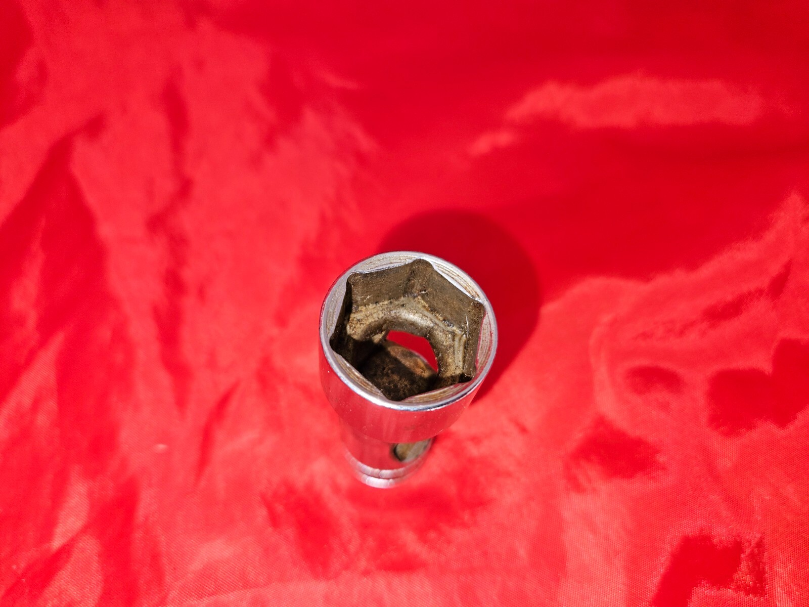 Snap-on FS24 3/8″ Drive 3/4″ 6 Point Shallow Universal Swivel Socket USA E3