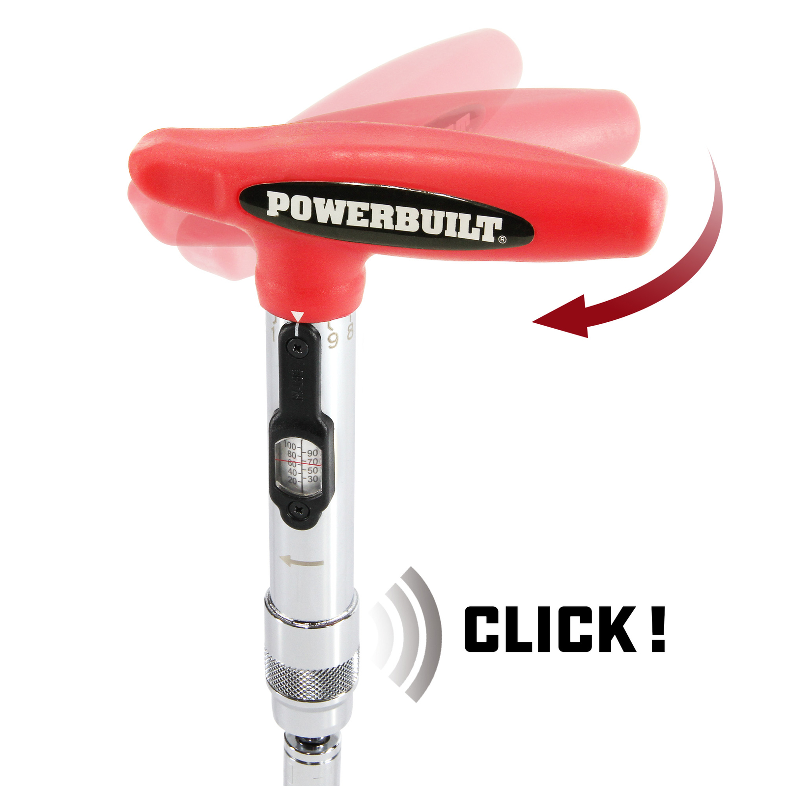 Powerbuilt 1/4 Inch Drive T-Handle Torque Driver – 649971
