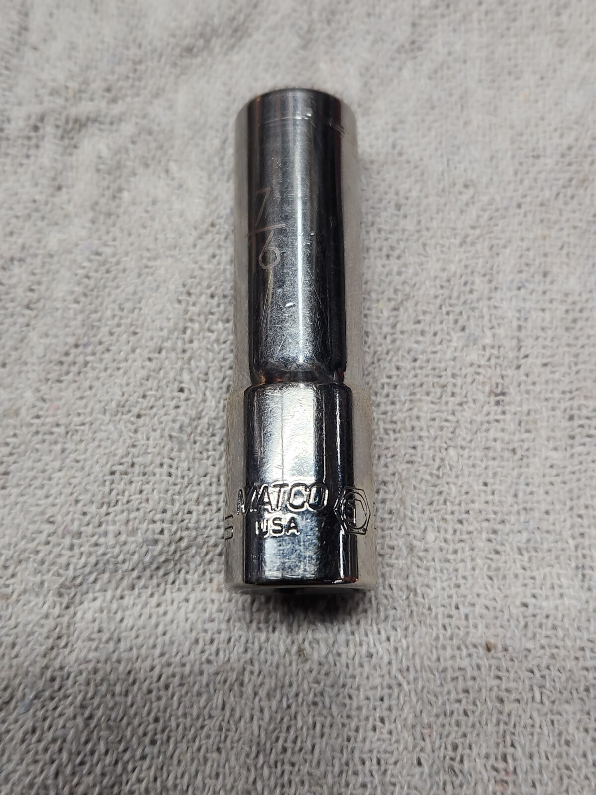 Matco Tools BD146A 3/8″ Deep Chrome 6pt 7/16″ Socket Matco Tools USA Made