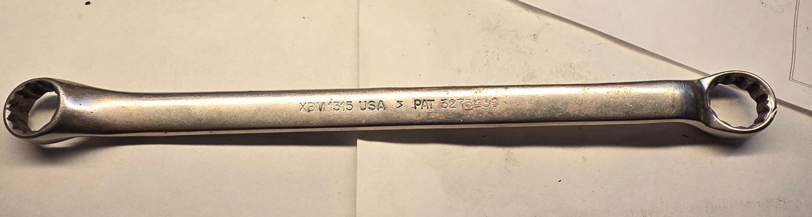 Snap-On Tools USA XBM1315 Metric 13mm x 15mm 12-Point 10º Offset Box Wrench