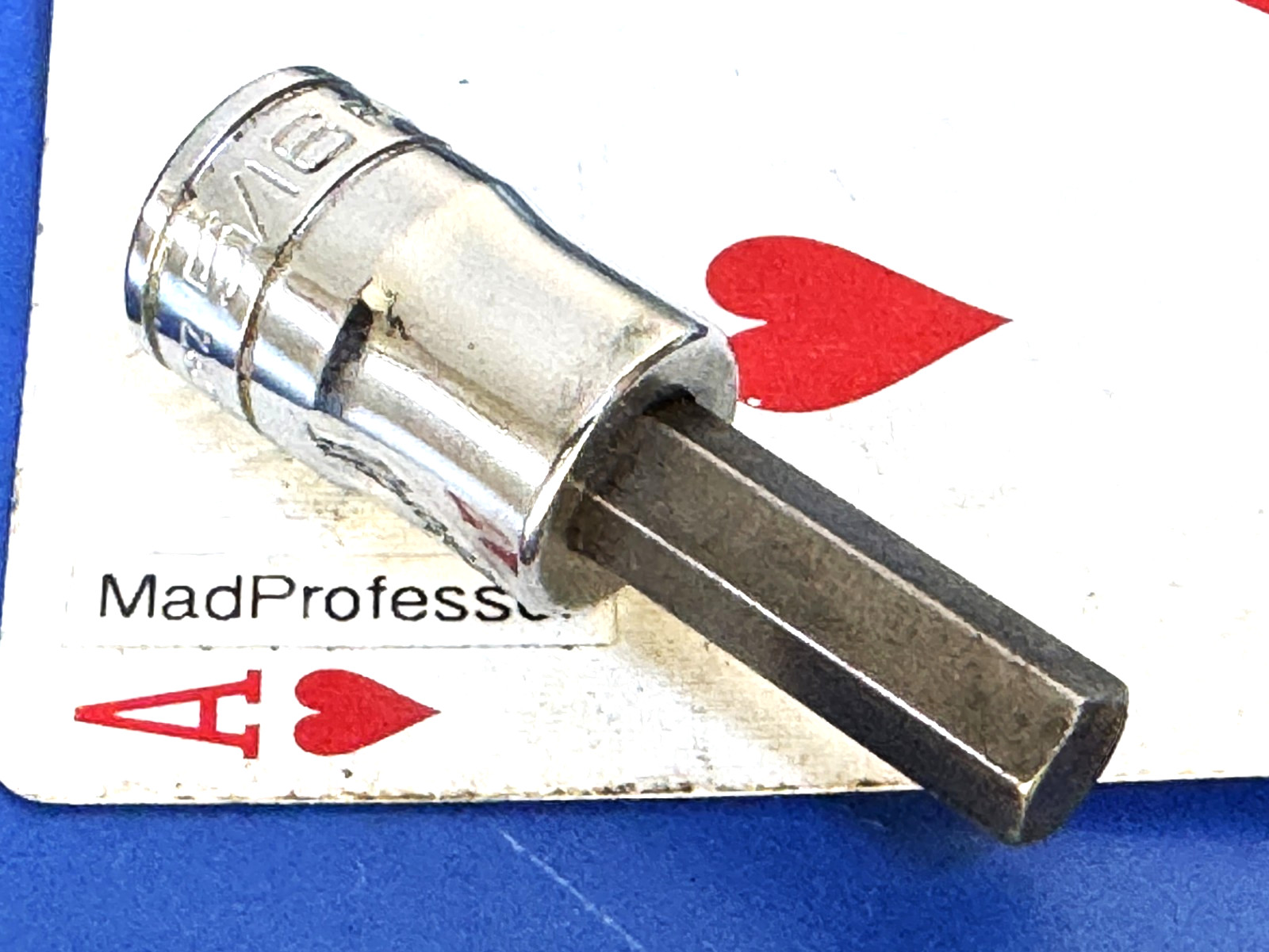 Snap-on Tools SA 3/8″ drive SAE 7/32″ Hex Driver Socket wrench FA10E New Bit