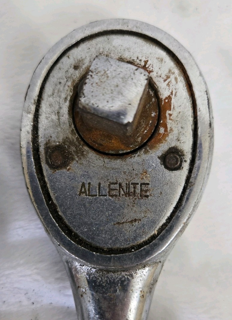 Vintage Ratchets 1/2in 3/8in Set Of 2. Cleaned And Tested Proto Allenite