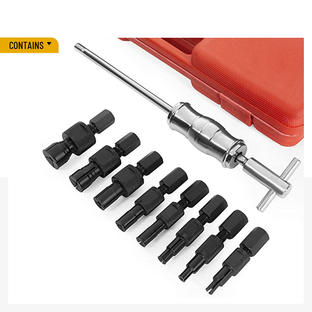 Inner Bearing Puller Set Remover Slide Hammer Internal Kit 8-32mm 9pc Blind Hole