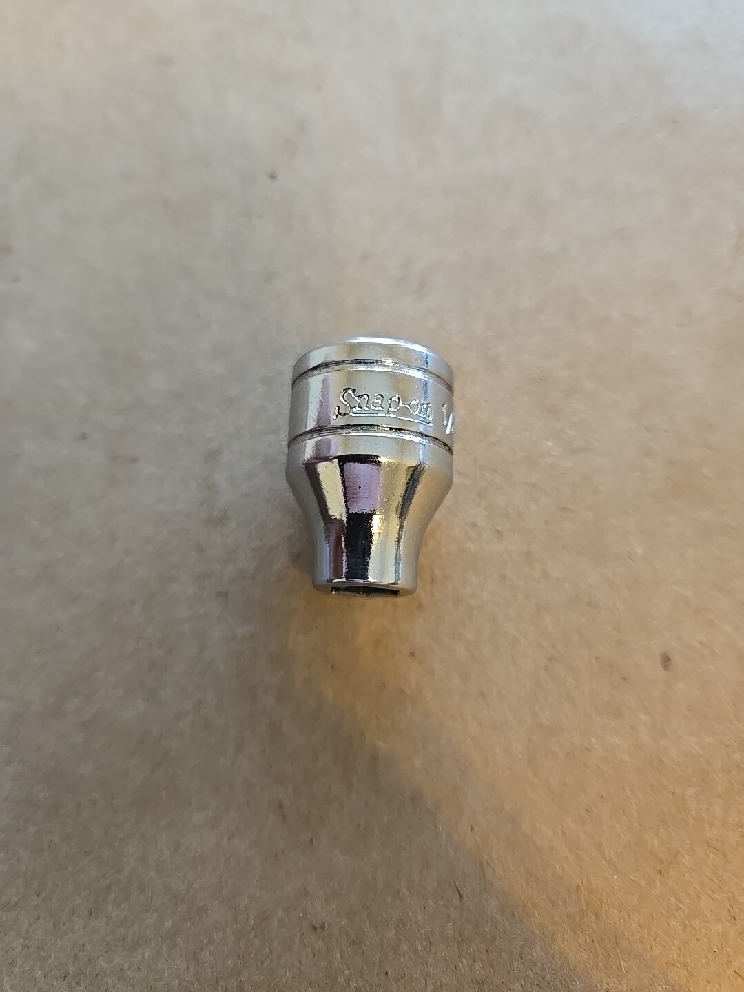 Snap On 3/8″ Drive 1/4″ 6PT Shallow Chrome Socket FS-081