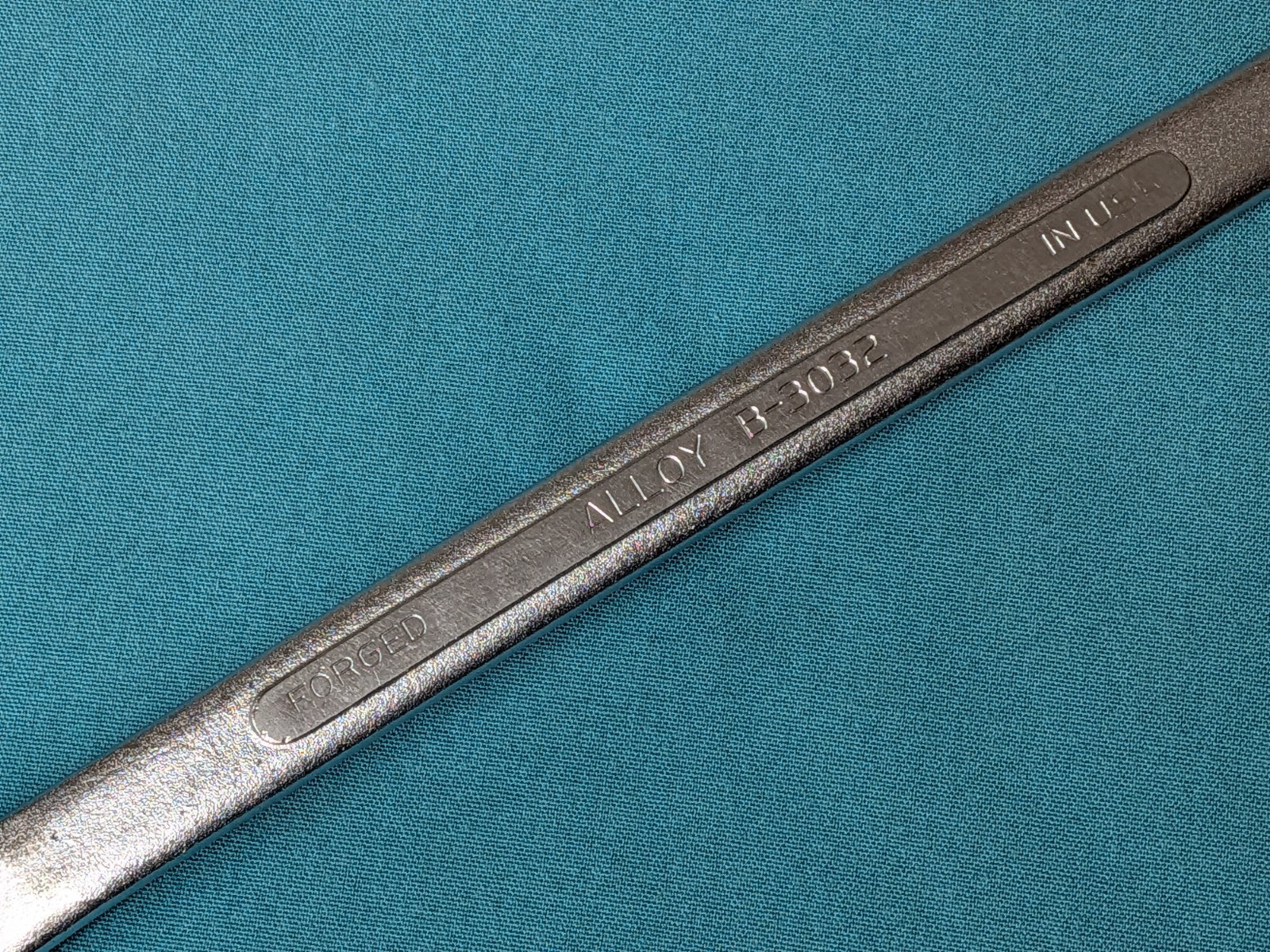 S-K Wayne # B-3032 12pt. Box End Wrench 1″ x 15/16″ x 15-1/2″ Vintage 1960’s Era