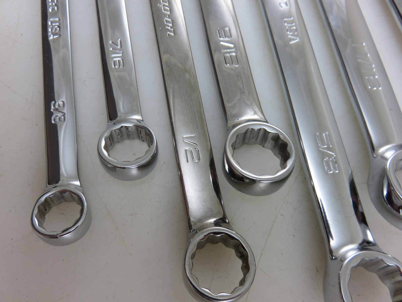 Snap-On OEX & SOEX Series Combination Wrench 11pc Set 3/8″-1″ 12pt *MIXED SET*