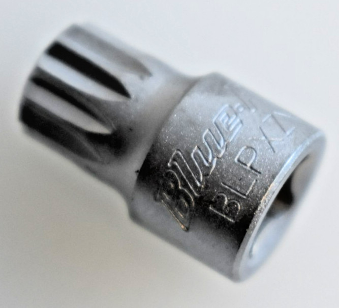 Blue Point Tool BLPXZN1410 10mm XZN10 Triple Square Stubby Bit Socket 1/4″ Drive
