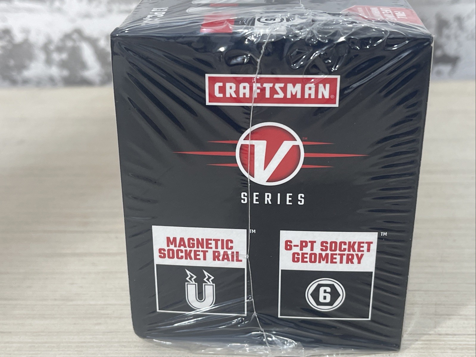 Craftsman V-Series 1/2″ Drive Metric 6 Point 13pc Deep Socket Set CMMT17595V
