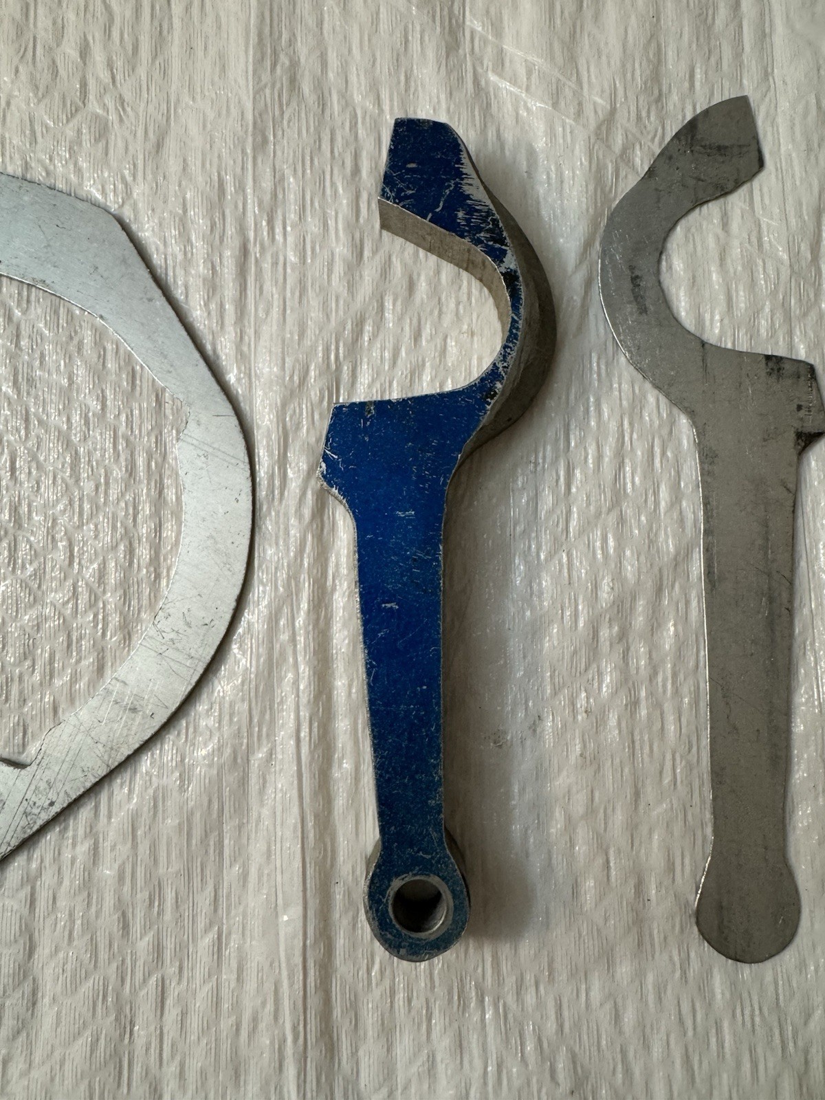 4pc Hook Spanner Wrench Set C-Spanner Adjustable Lock Ring Tool Lot
