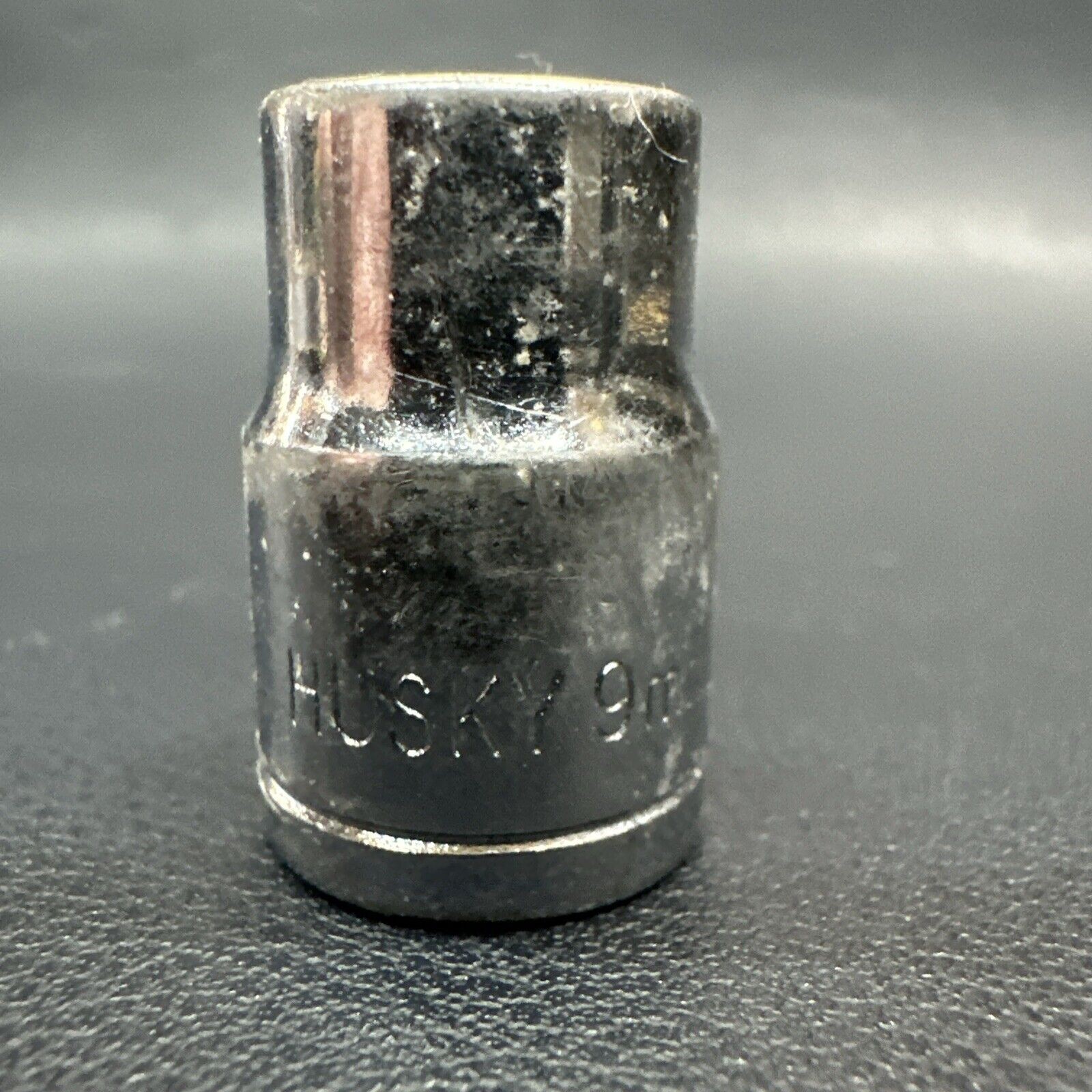 Husky 9mm Socket 6 Point Standard 3/8” Drive Chrome