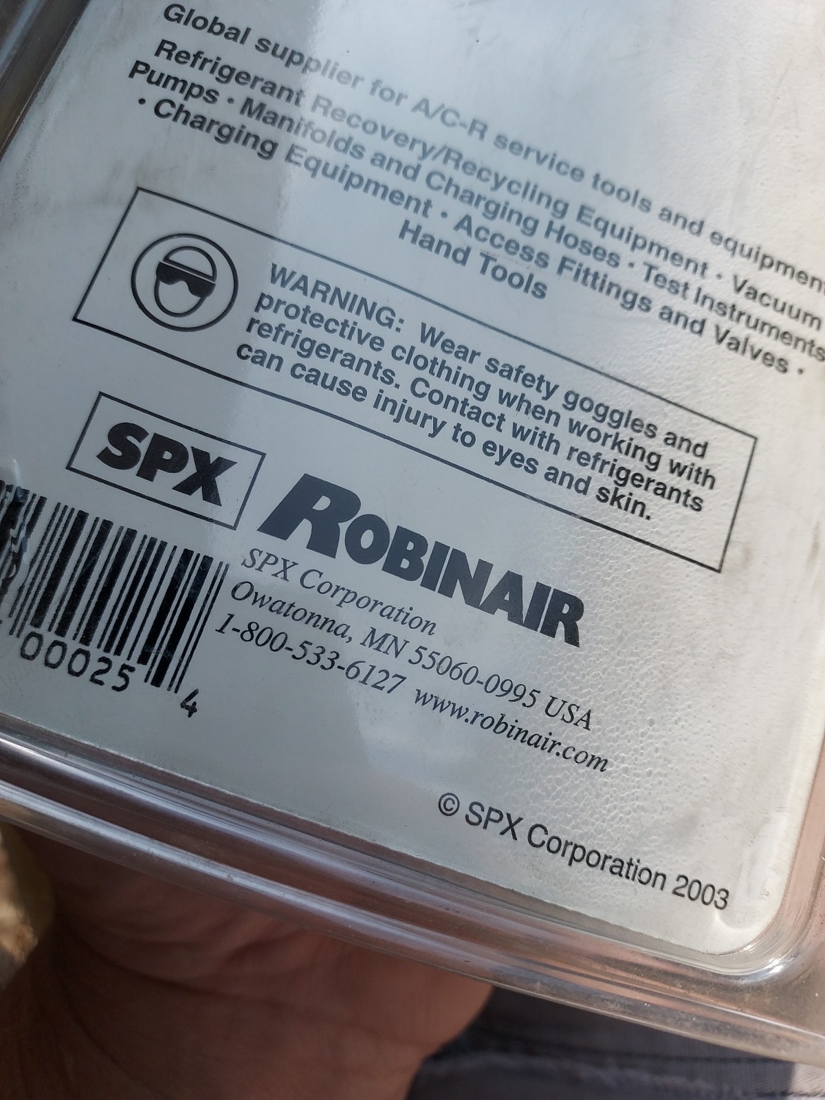 Robinair 10459 Replacement Adapter