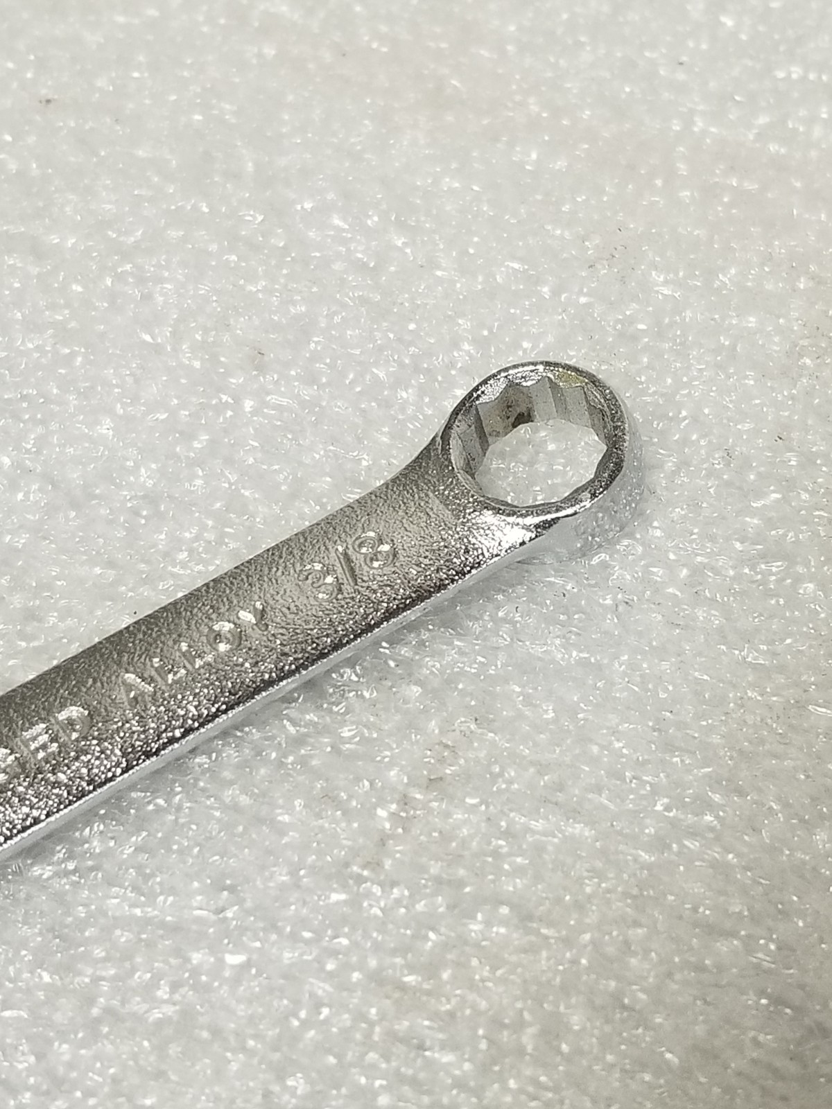 Easco 63-112 Combination Wrench 3/8″ Satin Chrome Finish Made in USA