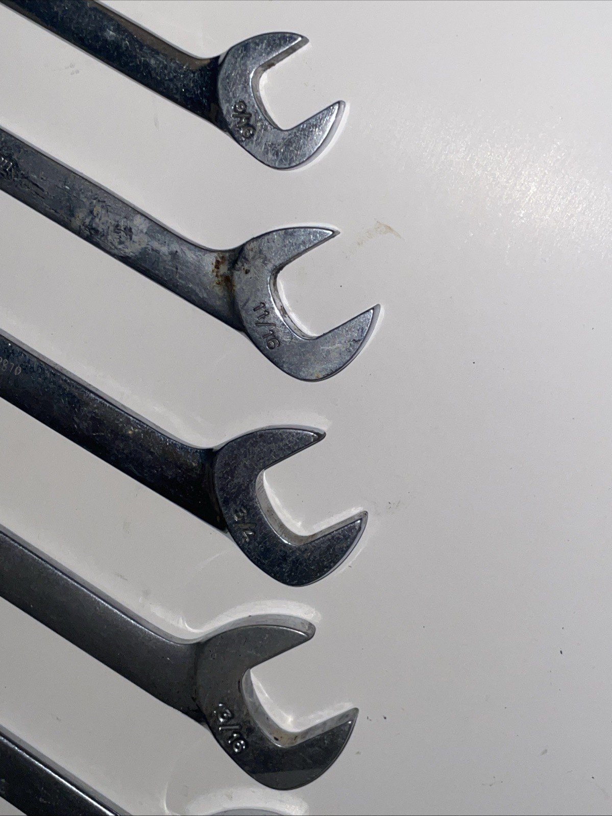 Snap-on Four-way Angle Head Open End Wrench Set VS10-VS30 9 Pieces Set