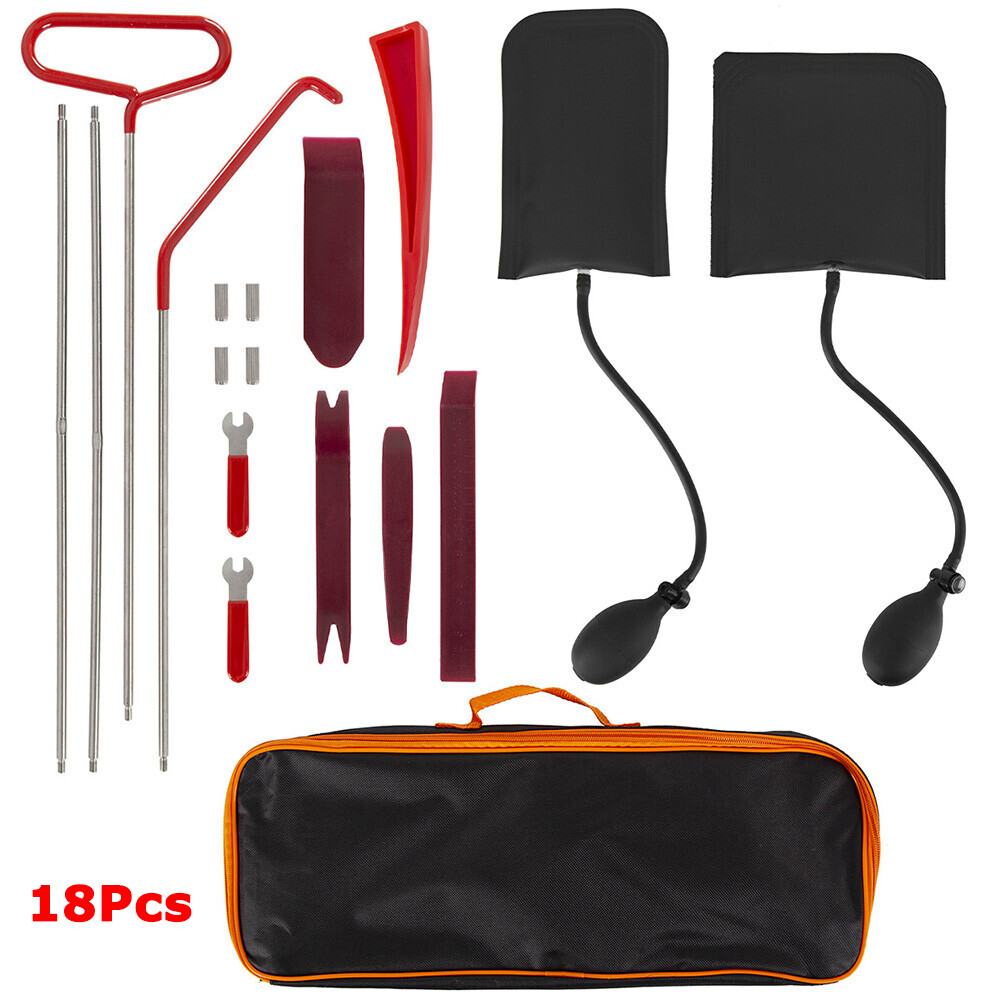 Emergency Auto Tool Car Window Door Lock Unlock Out Repair Tool Kits US STOCK