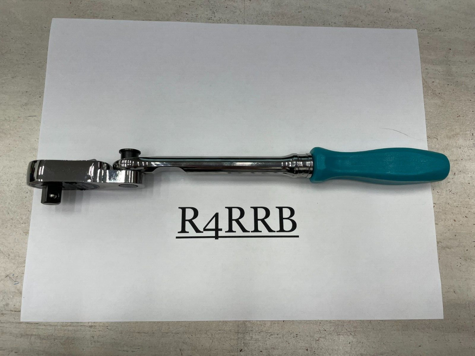 Snap-on Tools USA NEW TEAL 3/8″ Drive Hard Grip Multi-Position Ratchet FHD80MTL