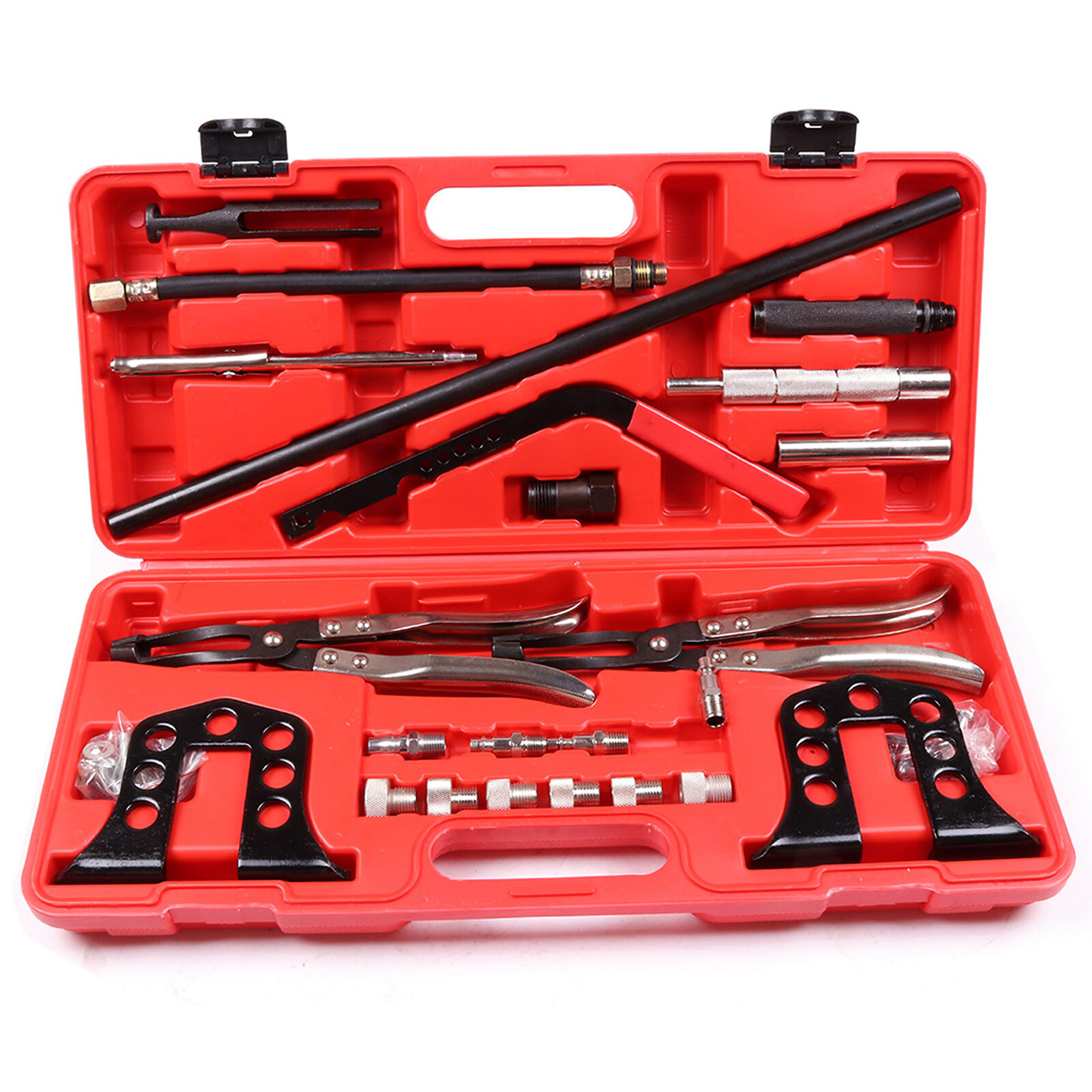 23x Steel Valve Spring Compressor Stem Seal OHV OHC Installer Remover Tool Set