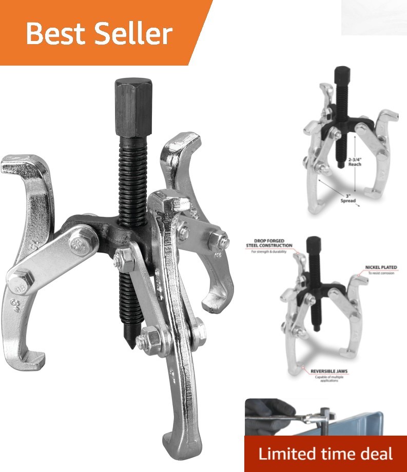 W135P 3″ Gear Puller with Corrosion-Resistant Finish – Lightweight Design