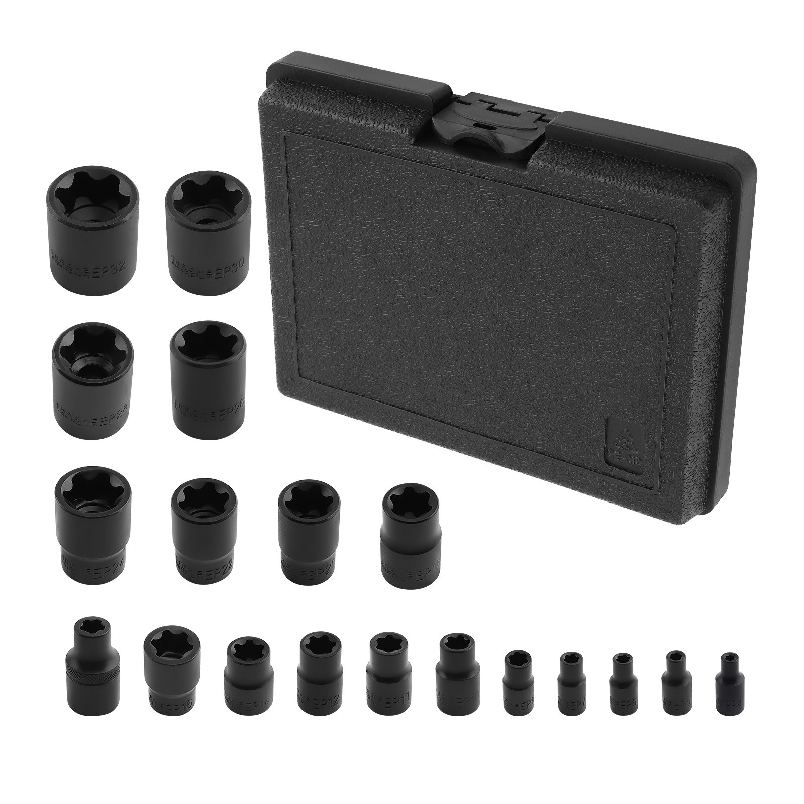 Professional EP Socket Set Chrome Vanadium for Ford Truck Bed Bolt Removal Tool