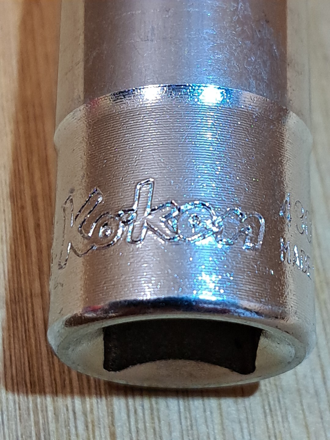 Koken 1/2 inch Drive Deep 6 point (hex) Chrome Socket 16mm 4300M-16