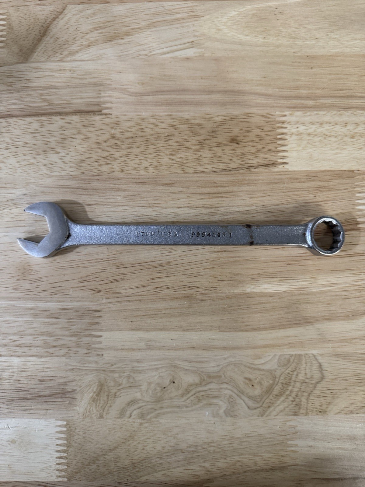 International Harvester 17mm Combination Wrench 12 Point Made In USA 999460R1