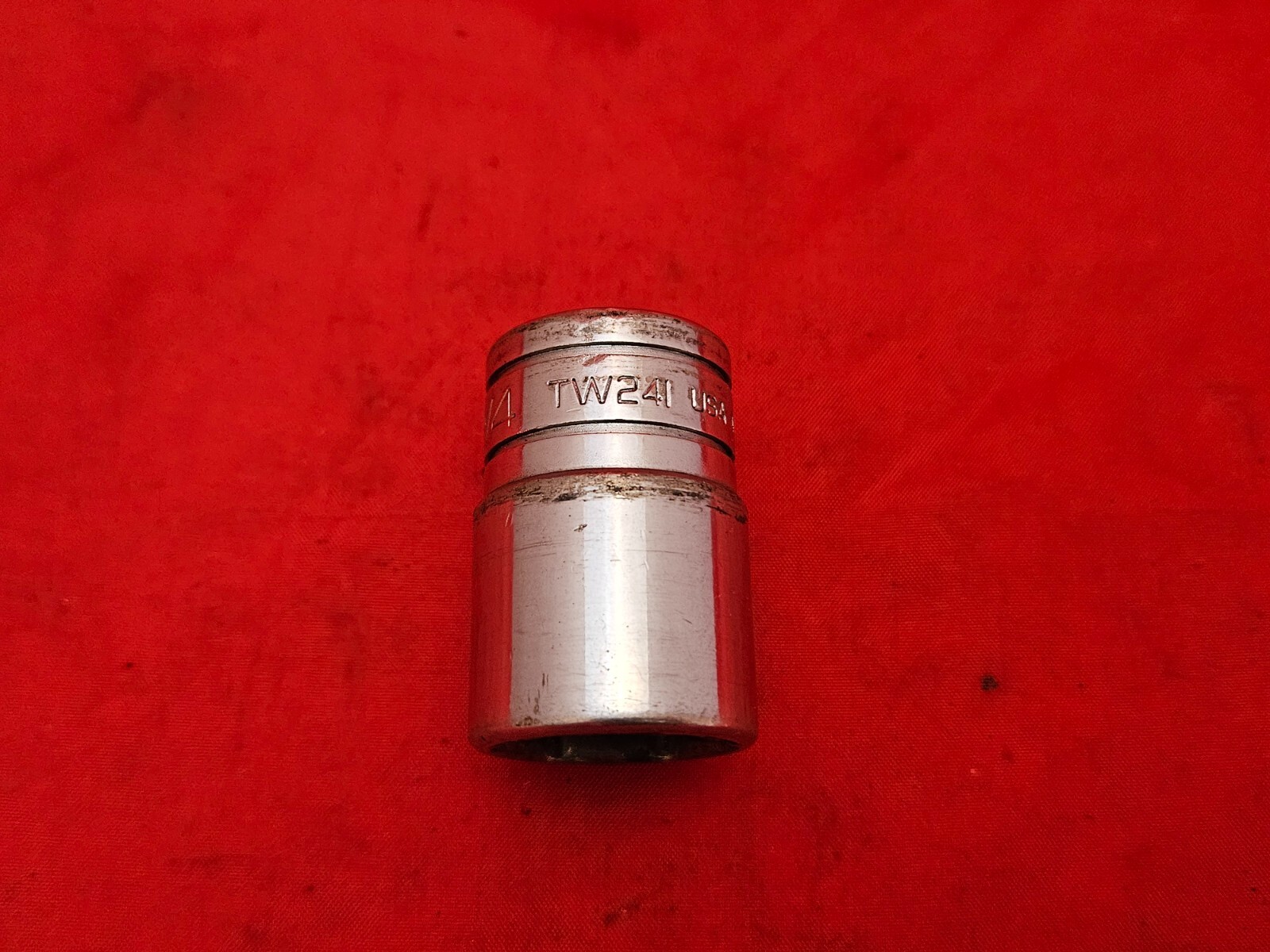 New Logo Snap-on TW241 1/2″ Drive 3/4″ 6 Point Shallow Socket USA SAE Y11