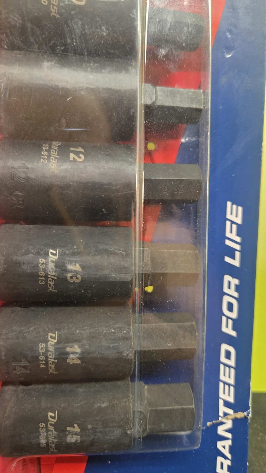 Duralast 7-Piece Impact Socket Metric Set 1/2 Inch