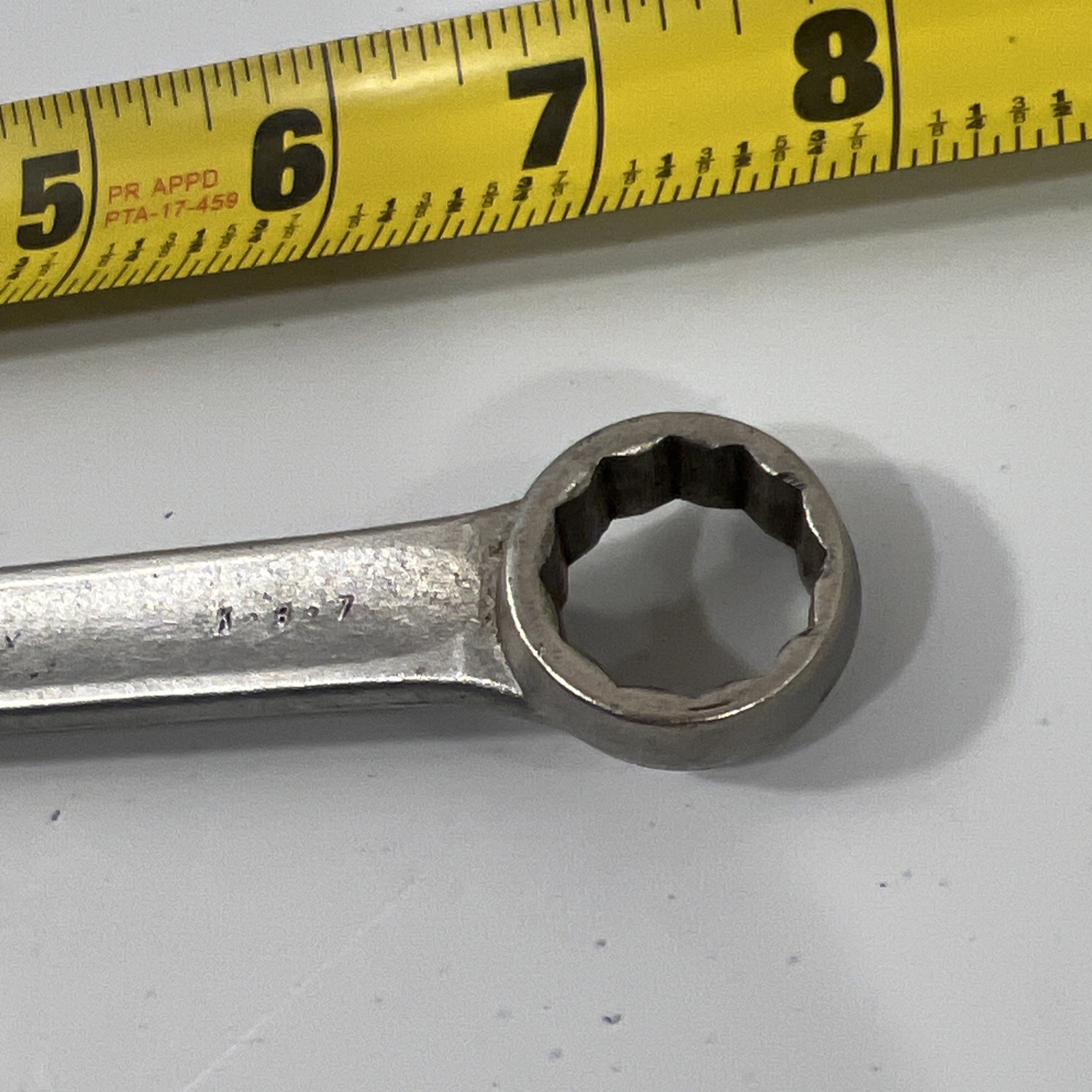 Penens Corp. 11/16″ Combination Wrench USA Vintage Chrome 12 Point
