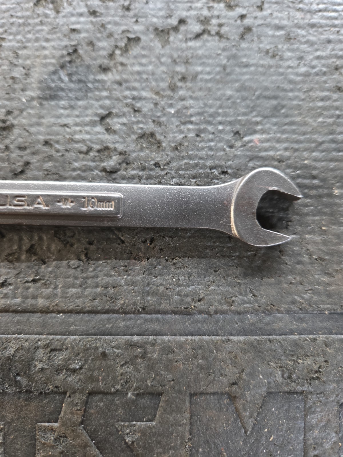 Craftsman Industrial 10mm 23714 Black Oxide Combination Wrench Usa