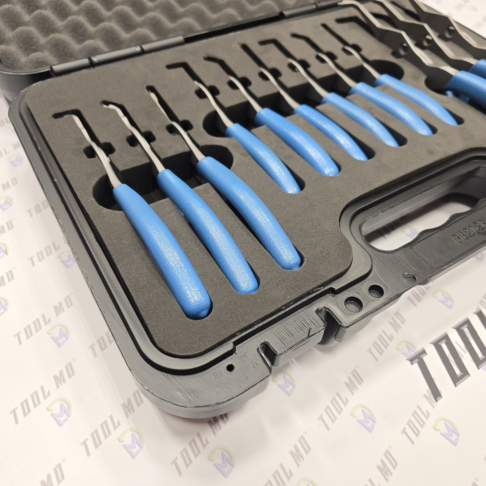 Snap-on Tools USA RARE NEW 12pc PEARL BLUE Snap Ring Plier Set SRPCR112PB