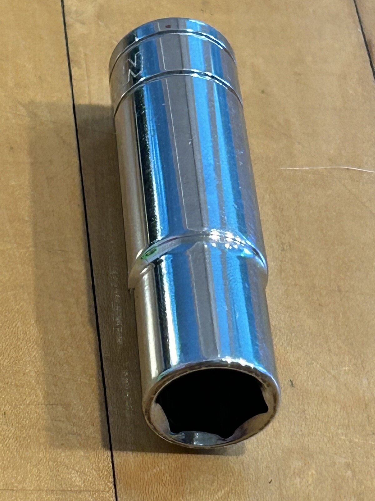 Mit 9/16″ Chrome Vanadium 1/2″ drive 6 point Deep Socket – NICE