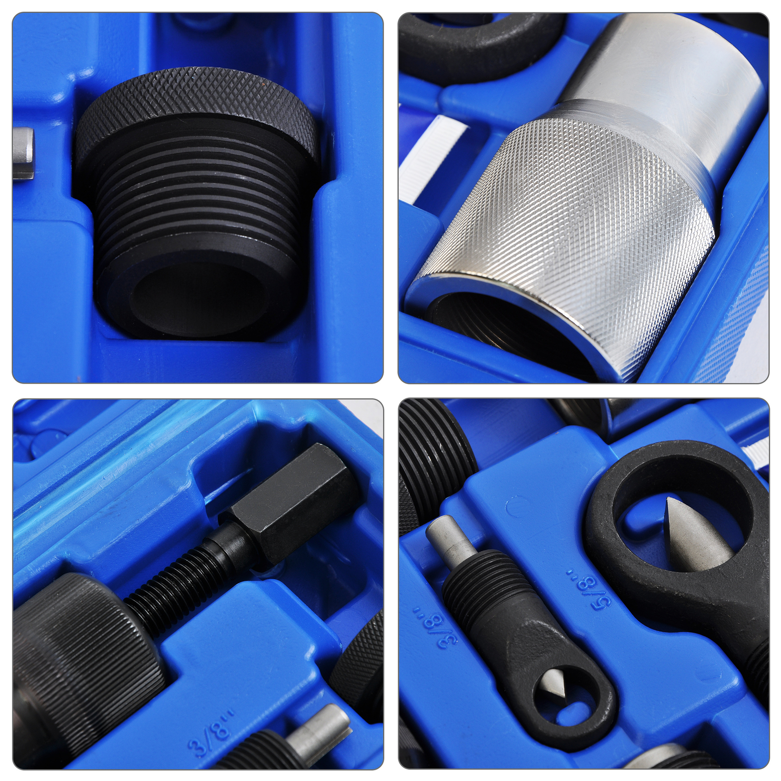 Hydraulic Nut Splitter Kit Breaker Separator Extractor Tool w/ 10T hydraulic ram