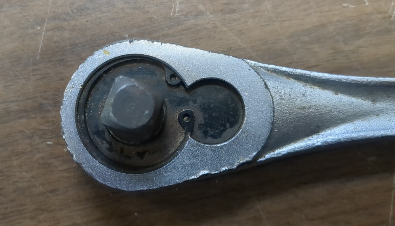 Craftsman 44809 1/2″ Drive Quick Release Ratchet Socket Wrench Tool Vtg USA
