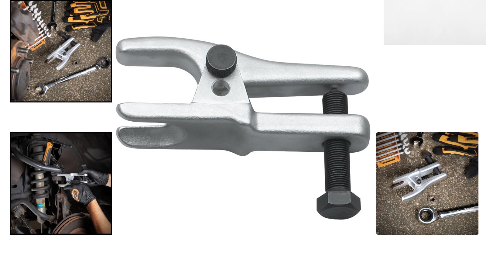 Round Steel Ball Joint Separator Tool for Mechanic Professionals | 0.44″ Thick