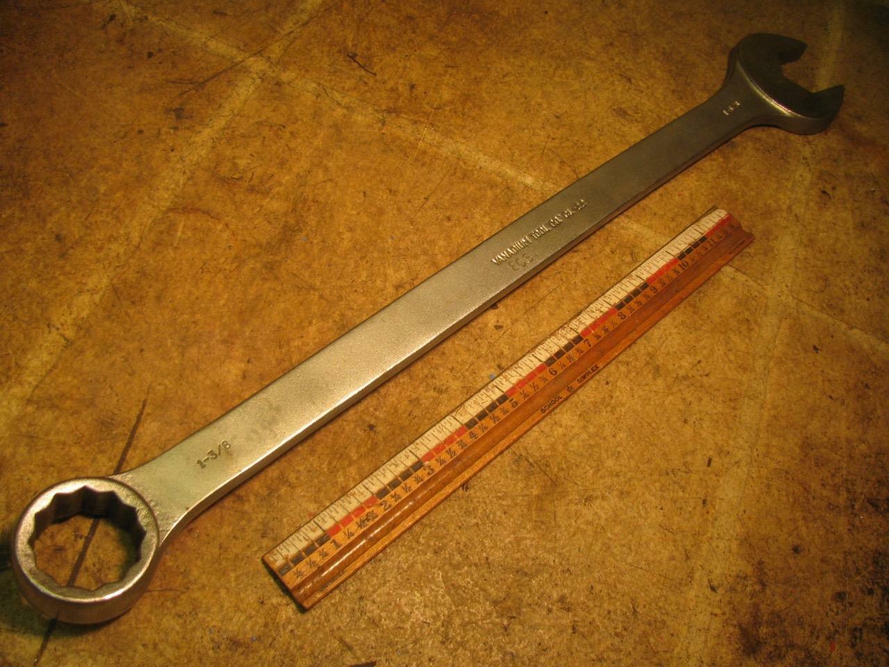 Vanadium Tool Co CL22 1-3/8″ Combination Wrench