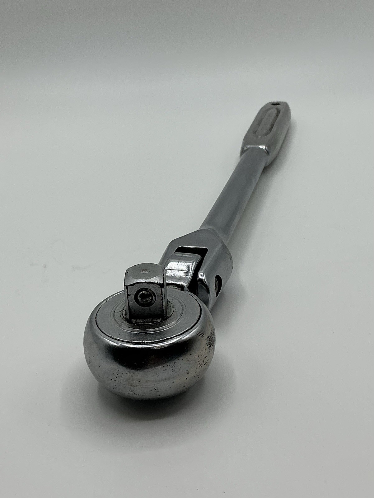 Vtg INDESTRO USA #3270 Indexing Flex Head 1/2” Drive Ratchet Just Serviced