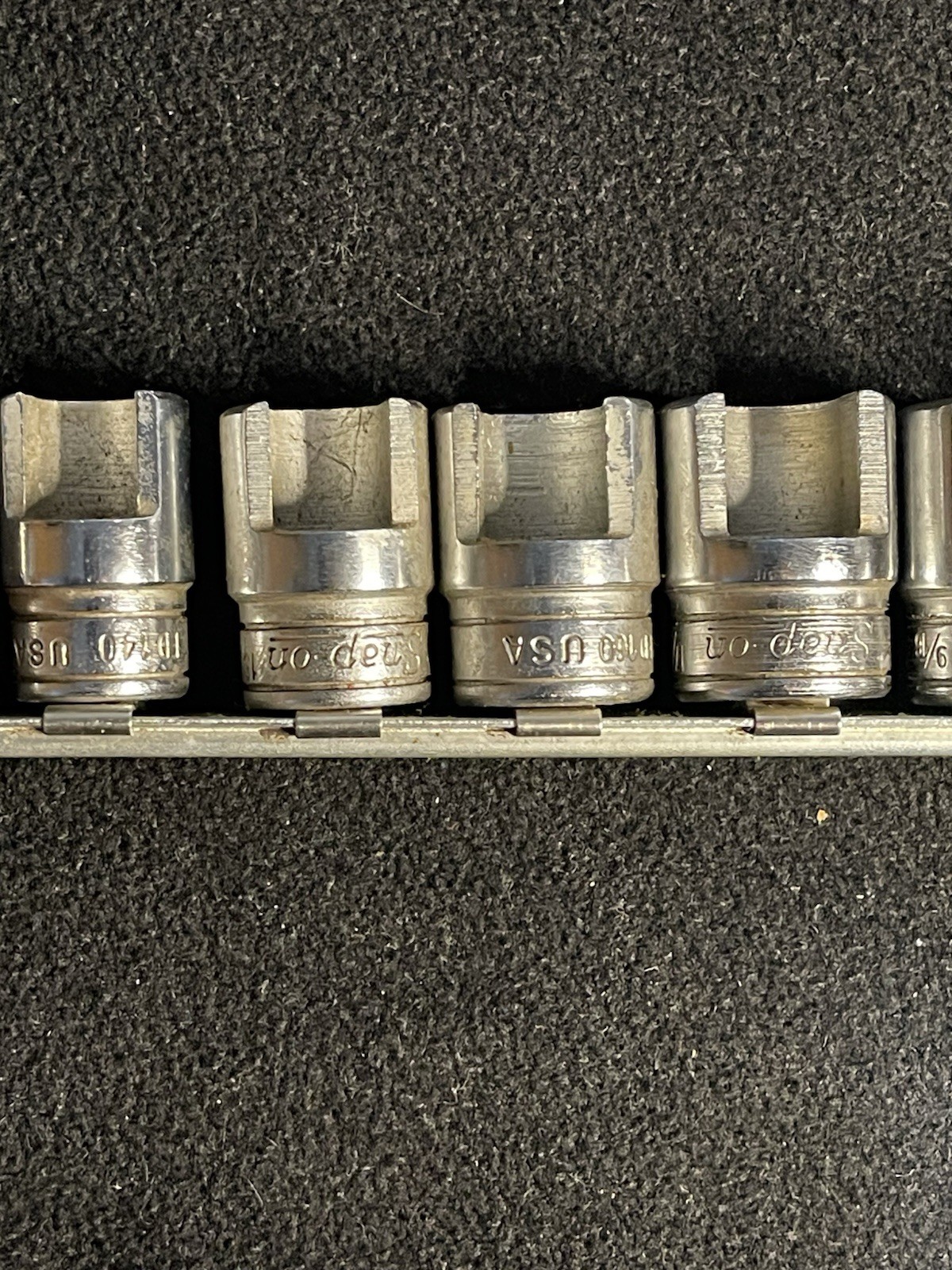 Snap-On Tools USA 11pc 3/8” Weatherhead Socket Set FD 140 – FD250 . 7/16- 25/32