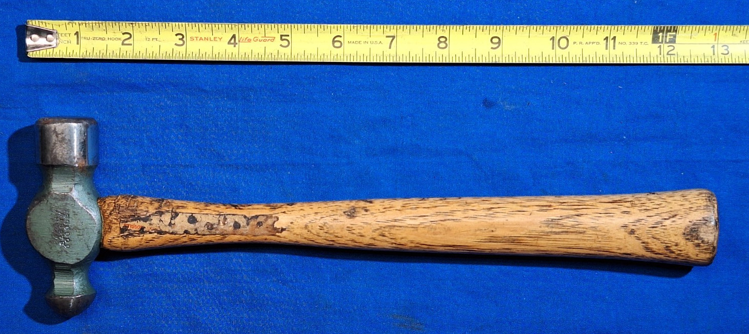 USA Craftsman 38464 12oz ball peen hammer original hickory handle