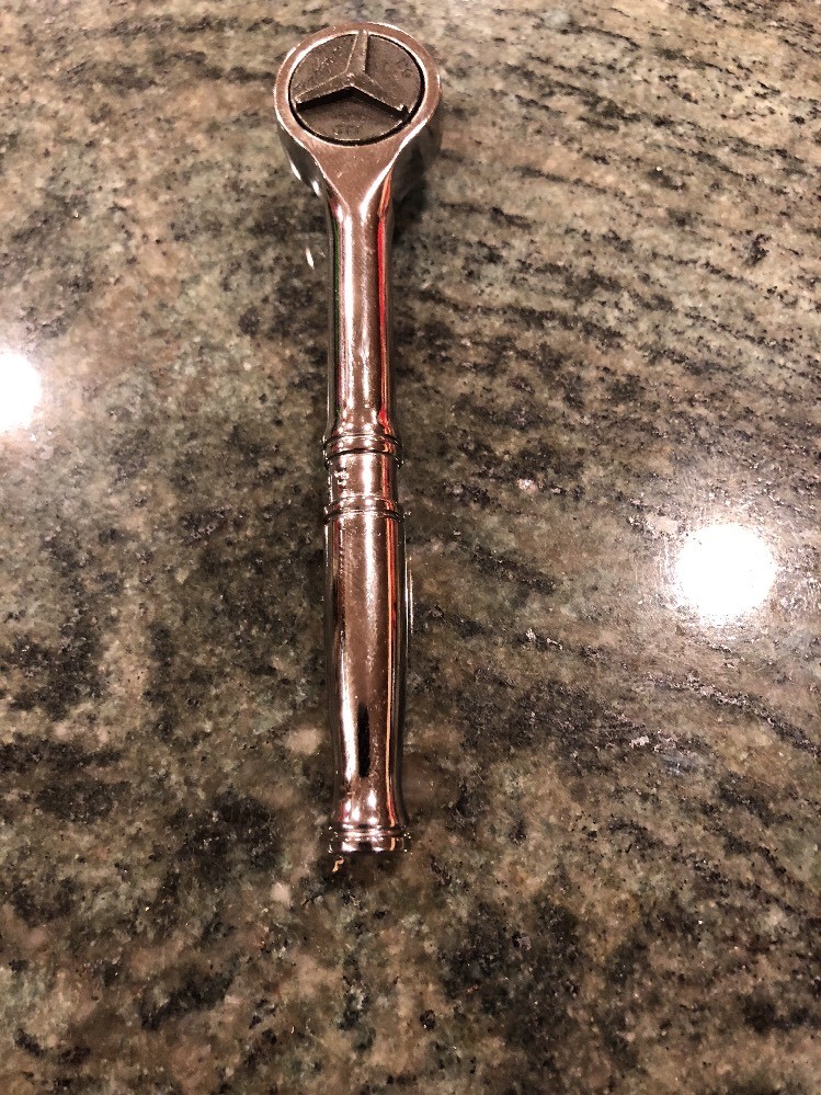 Snap-On tn72 1/4″ drive standard handle round head ratchet new