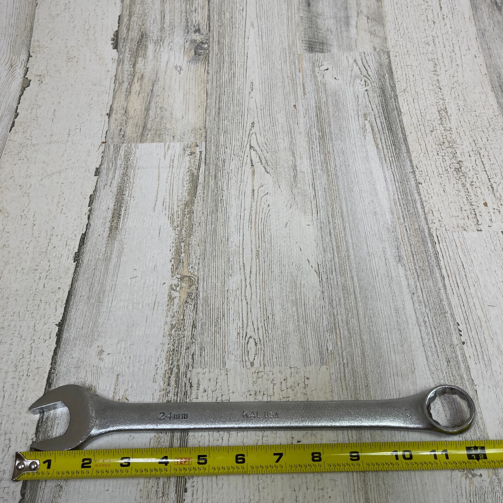 24mm METRIC COMBINATION 12-pt WRENCH by KAL Made in USA