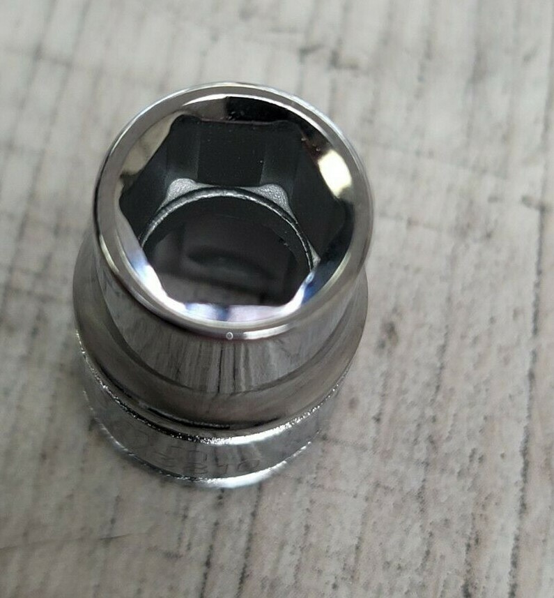 New Blue Point ™ Tools 10mm 3/8″ 6pt Shallow Chrome Socket BLPSM3810